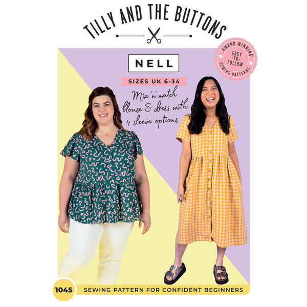 Nell Blouse and Dress Pattern