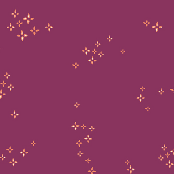 Cotton Jersey - Twinklestar Berry