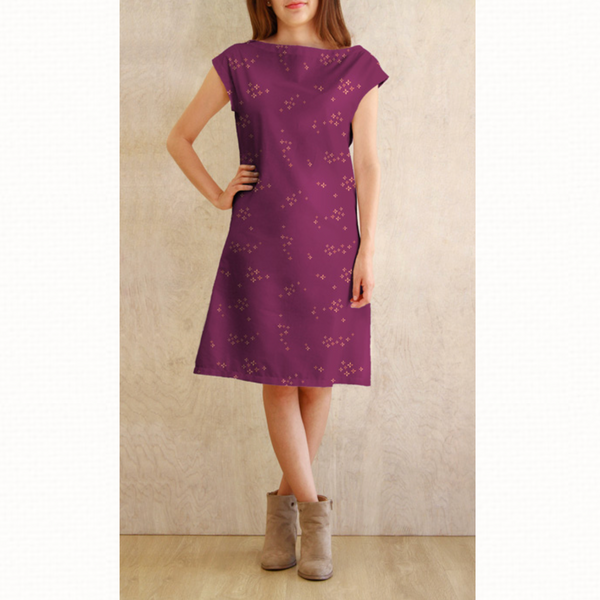 Cotton Jersey - Twinklestar Berry