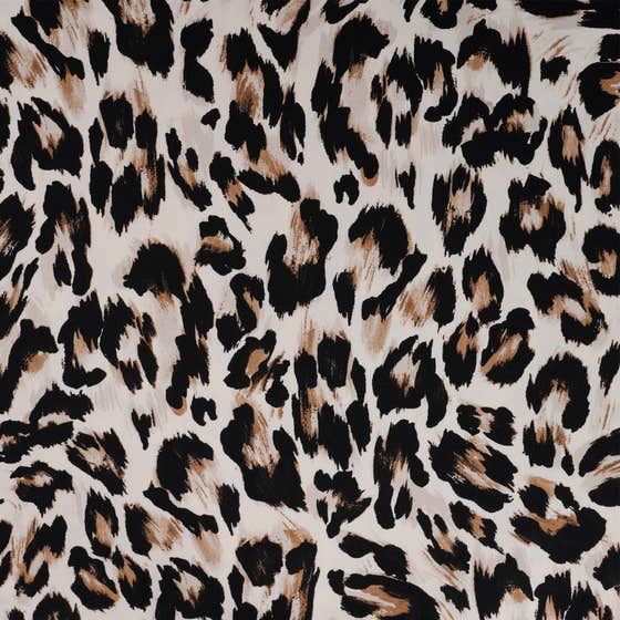 Viscose Stretch Print - Leopard