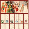 Advent Calendar Kit - Vintage Christmas
