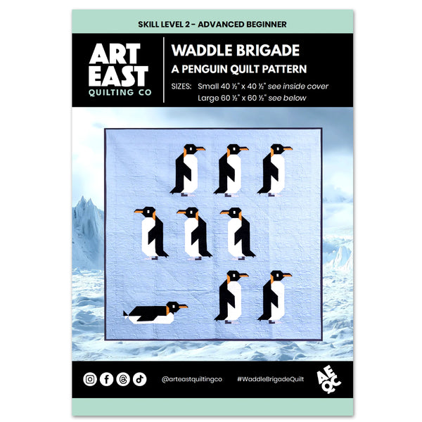 Waddle Brigade - A Penguin Quilt Pattern