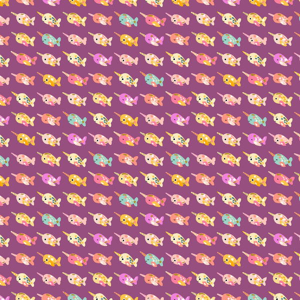 Long Time No Sea - Wanderlust and Ocean Dust - Cotton Fabric