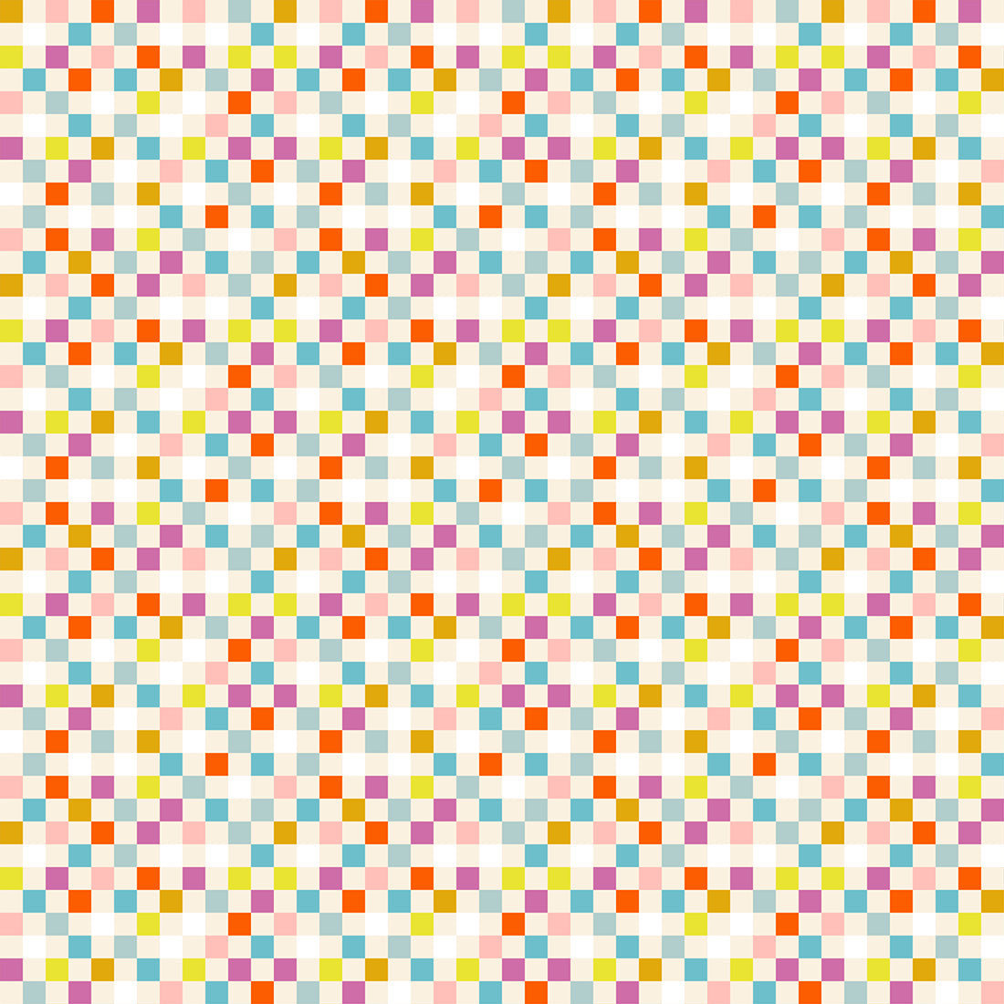 Washi Plus by Ruby Star - Checkmate Pixels - Cotton Fabric