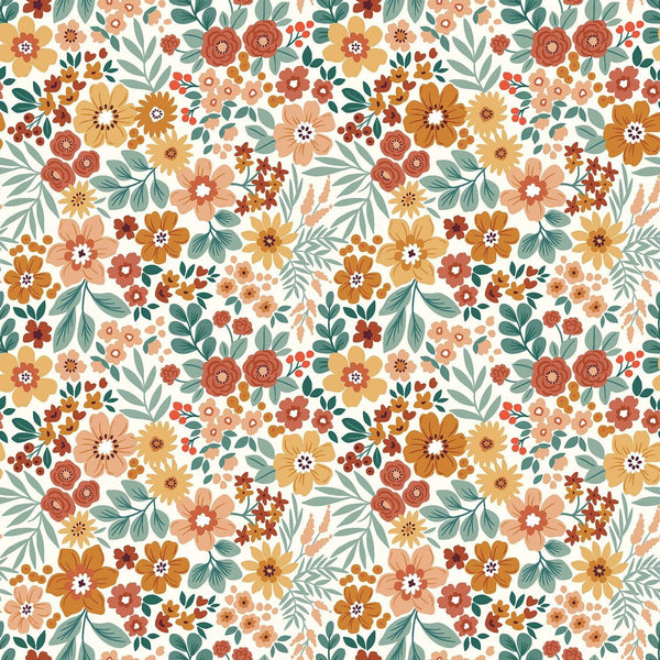 Waterproof Canvas - Floral