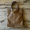 Wax and Leather Tote - Leather Workshop