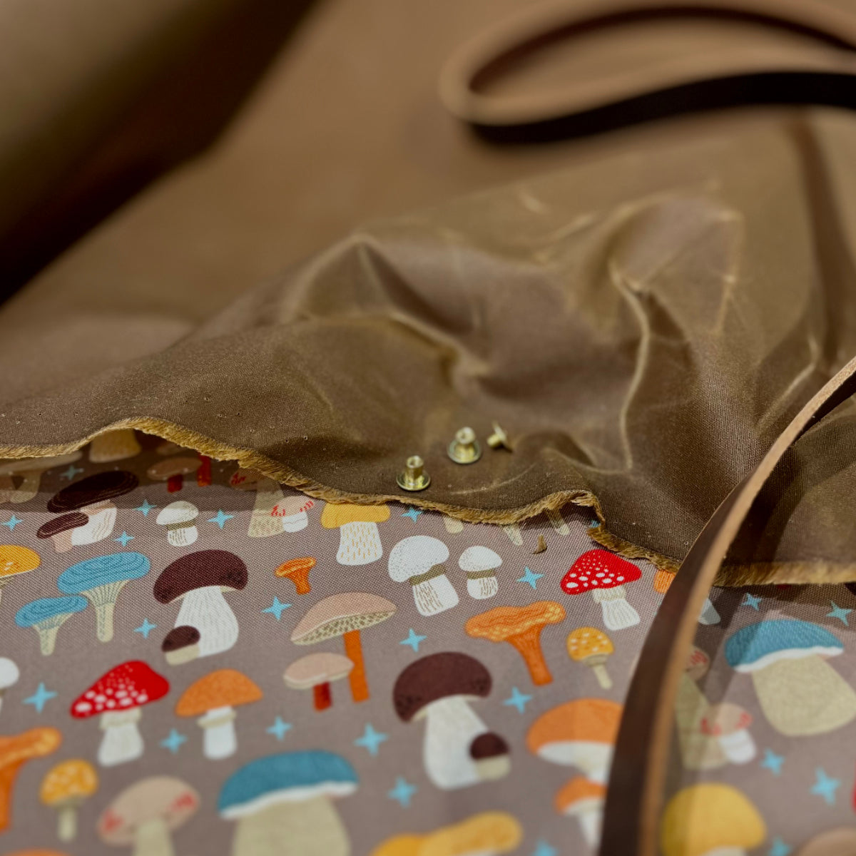 Wax and Leather Tote - Leather Workshop