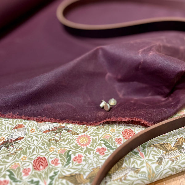 Wax and Leather Tote - Leather Workshop