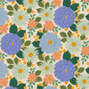 Cotton and Steel: Wildflora: Blue - Canvas