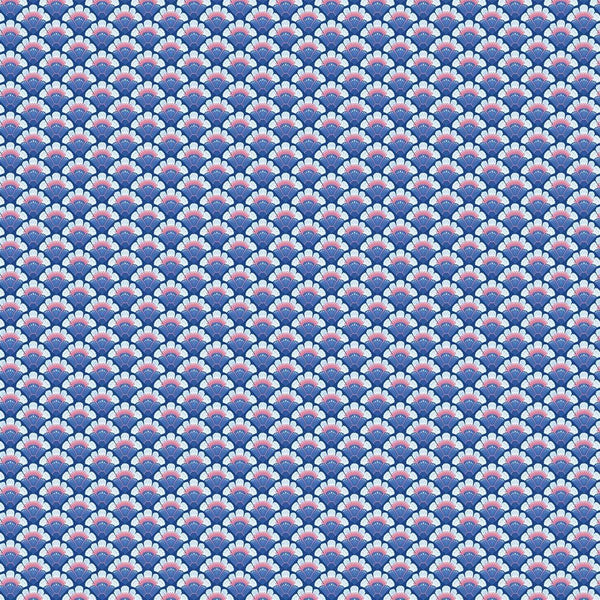 Willowberry Lane - Royal Scallop - Cotton