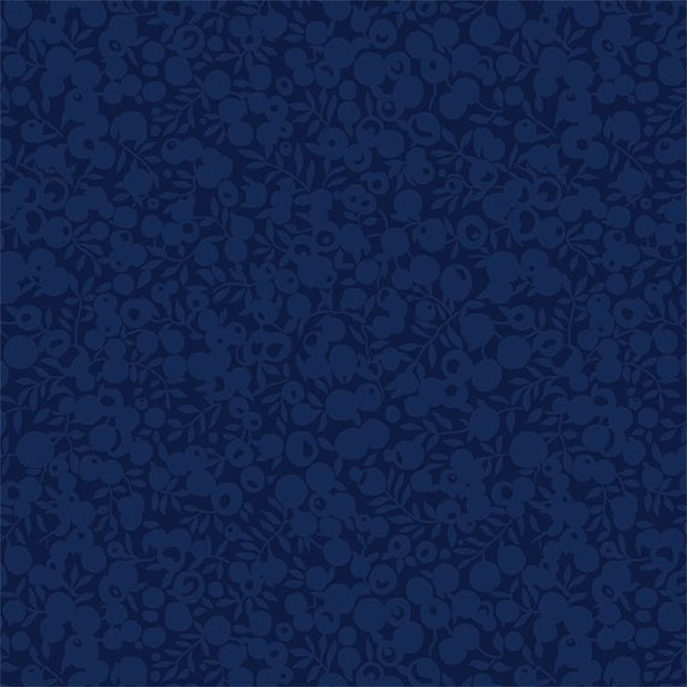Liberty - Wiltshire Shadow - Nautical Blue - Cotton Fabric