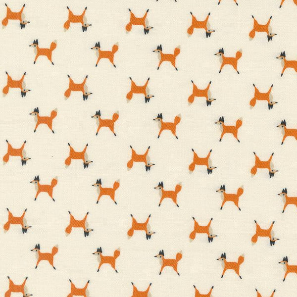 Woodland Wonder by Gingiber - Fox Trot Cloud - Cotton Fabric