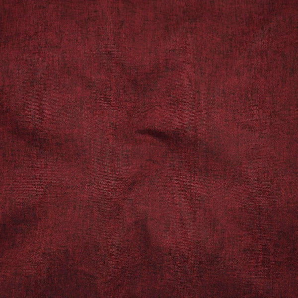 Yarn Dye Linen Fabric - Crimson