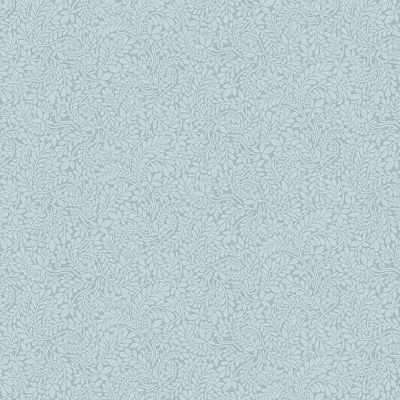 Liberty Fabrics - York Fern Misty Blue - Cotton Fabric