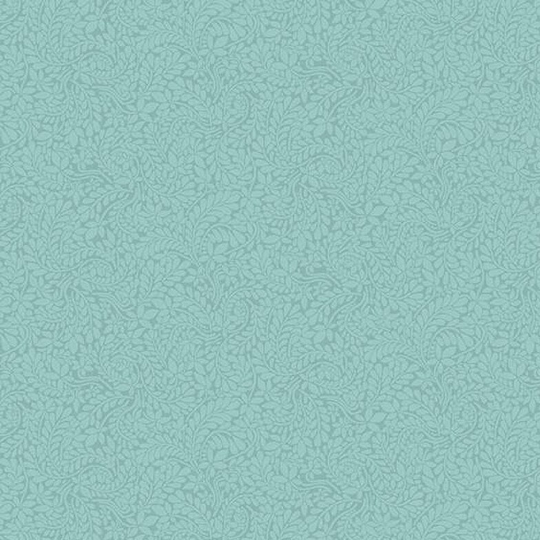 Liberty - York Fern Duck Egg Blue - Cotton Fabric