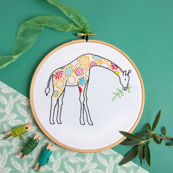 Giraffe - Full Embroidery Kit