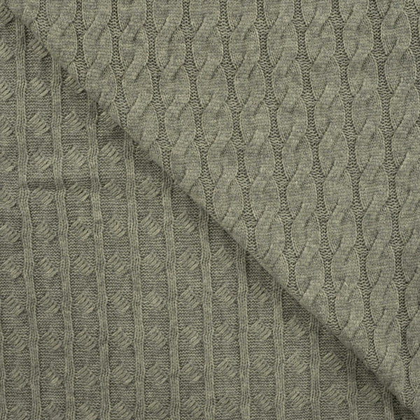 Cable Sweater Knit - Fern