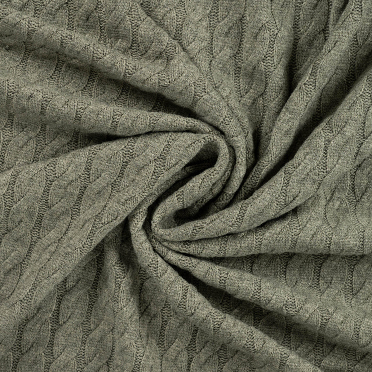 Cable Sweater Knit - Fern