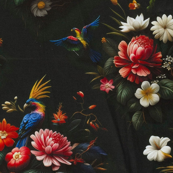 Cotton Canvas - Classic Art Floral