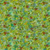 Enchanted Canopy - Teal Ladybirds - Cotton Fabric