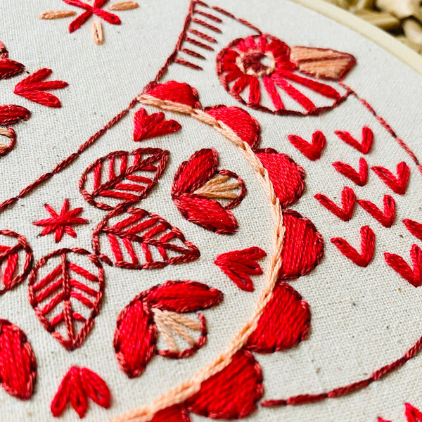 Cardinal - Full Embroidery Kit