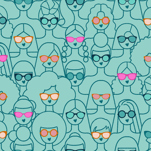 Poolside Too by Ruby Star - Shine Girl Shine - Cotton Fabric