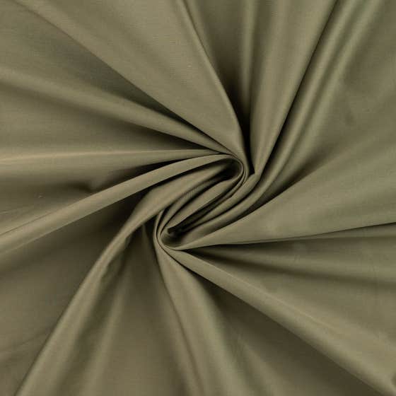 Cotton Sateen Fabric - Moss