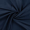 Cotton Sateen Fabric - Navy