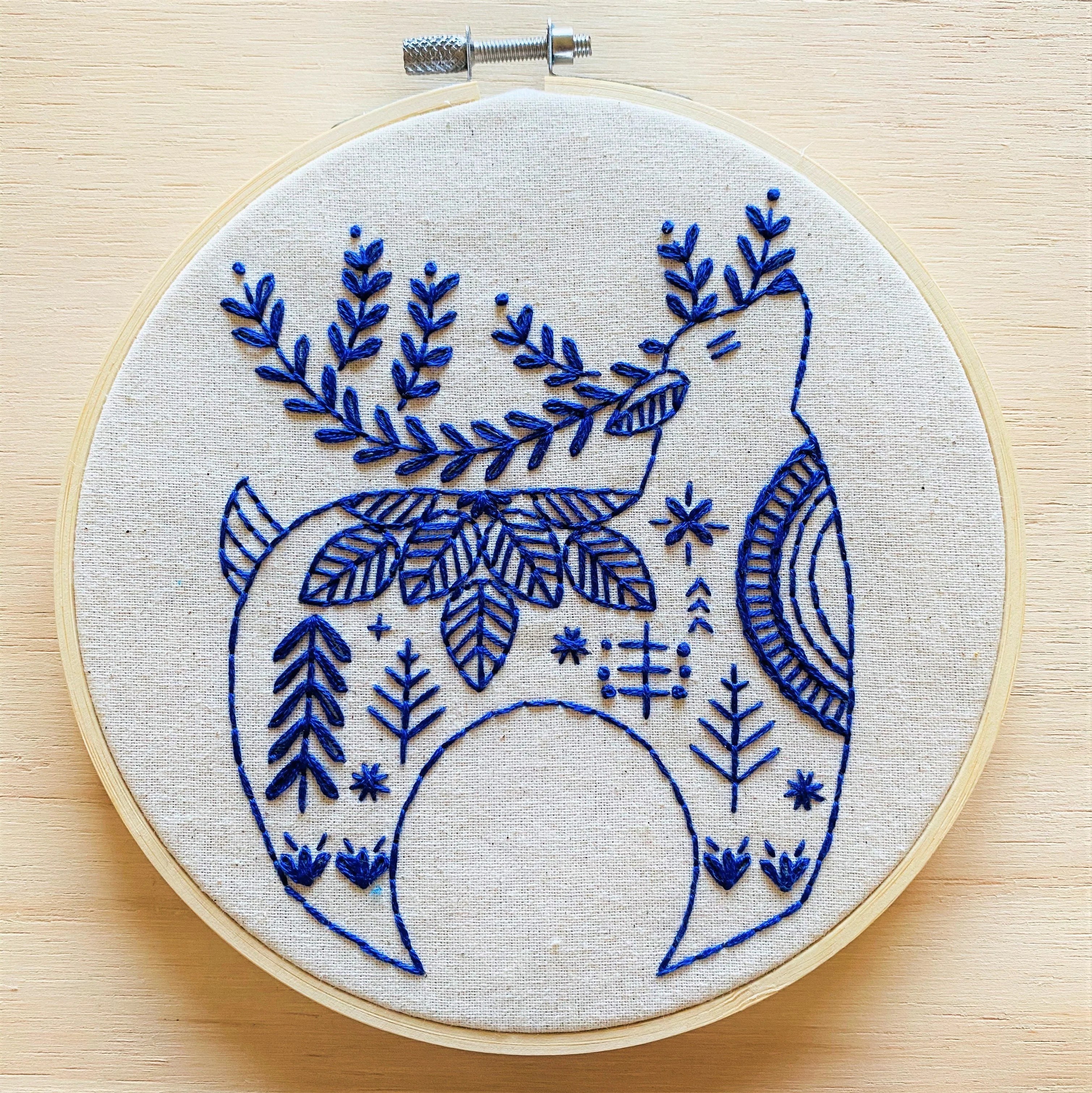 Hygge Reindeer - Full Embroidery Kit
