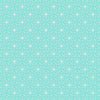 Prairie Meadow - Glimmer Glade Turquoise- Cotton