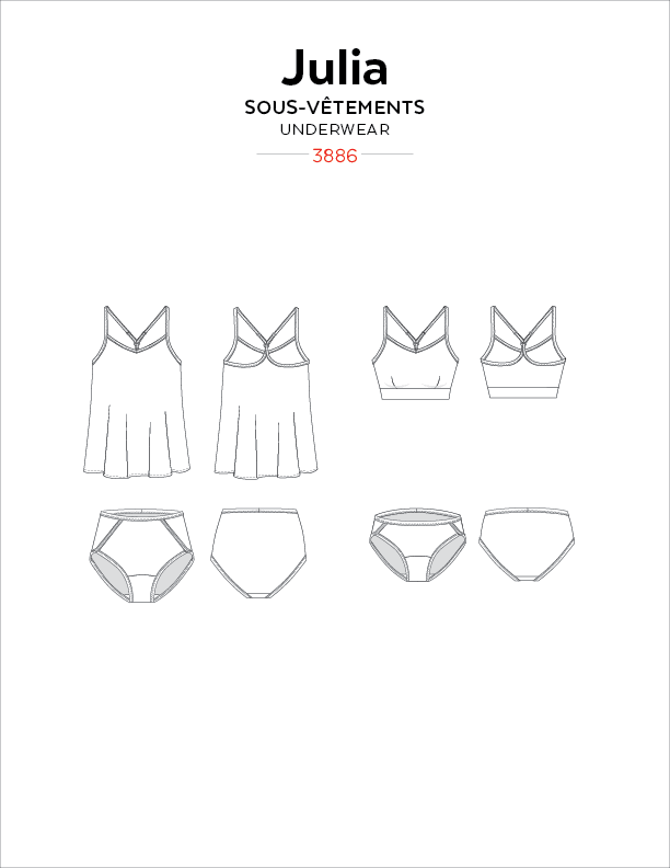 Julia Underwear Pattern