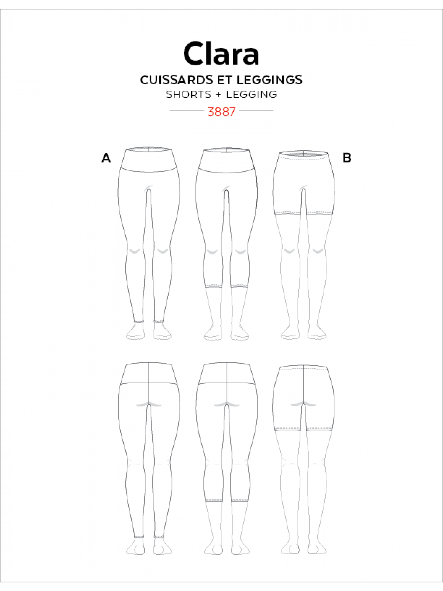 Clara Leggings Pattern