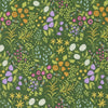 Wild Blossoms - Little Wild Things Basil - Cotton