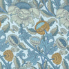 Morris Meadow - Wey Florals Kelmscott Blue - Cotton