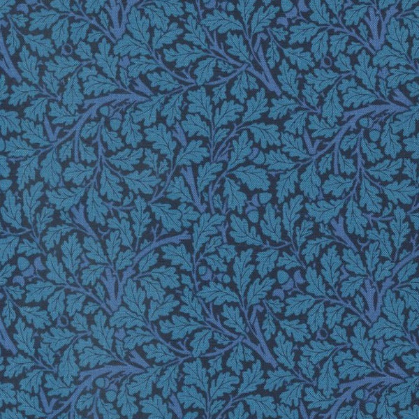 Morris Meadow - Acorn Kelmscott Blue - Cotton