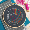 Black Cat - Full Embroidery Kit