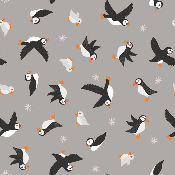 Puffin Bay - Puffins - Cotton