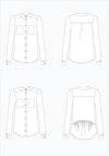 Archer Button Up Shirt Pattern