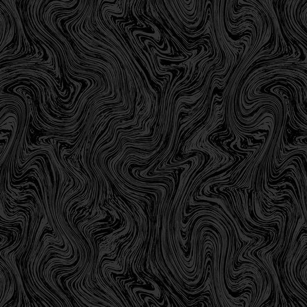 Basically Black and White - Marbled - Cotton