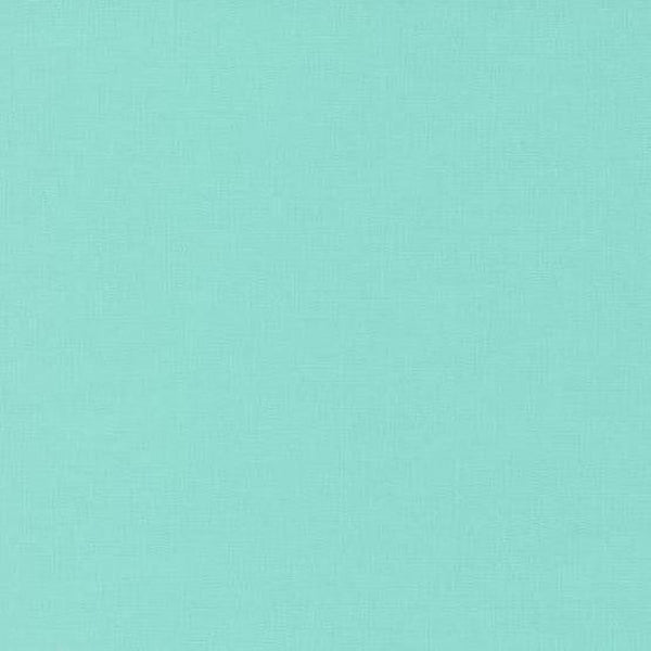 Cotton Solid - Aqua