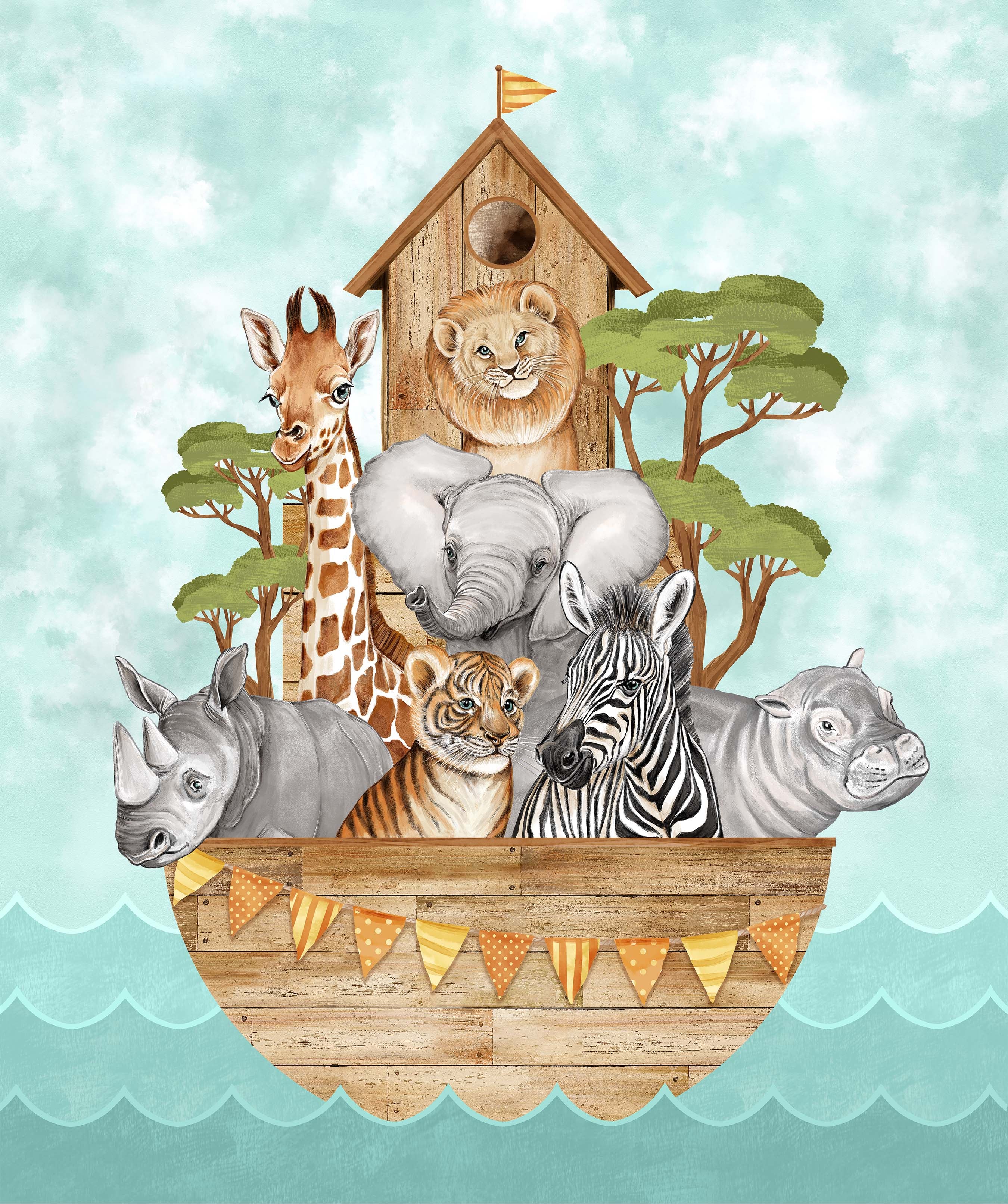 Baby Safari Panel - Animal Ark