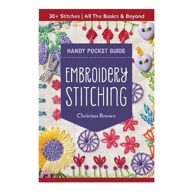 Embroidery Stitching Pocket Book