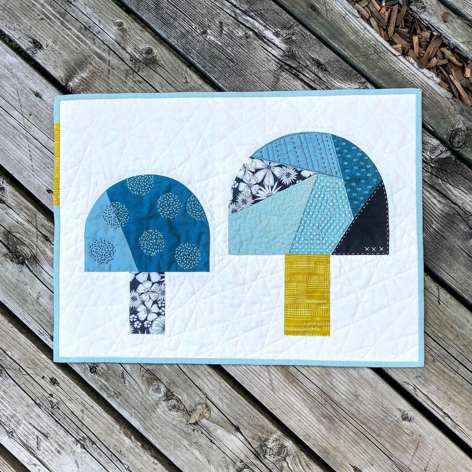 Fungi Friends Quilt Pattern