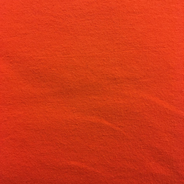 Jersey Solids - Cotton - Vermillion Flame