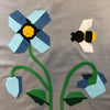 Bee True Blue Mini Quilt Kit