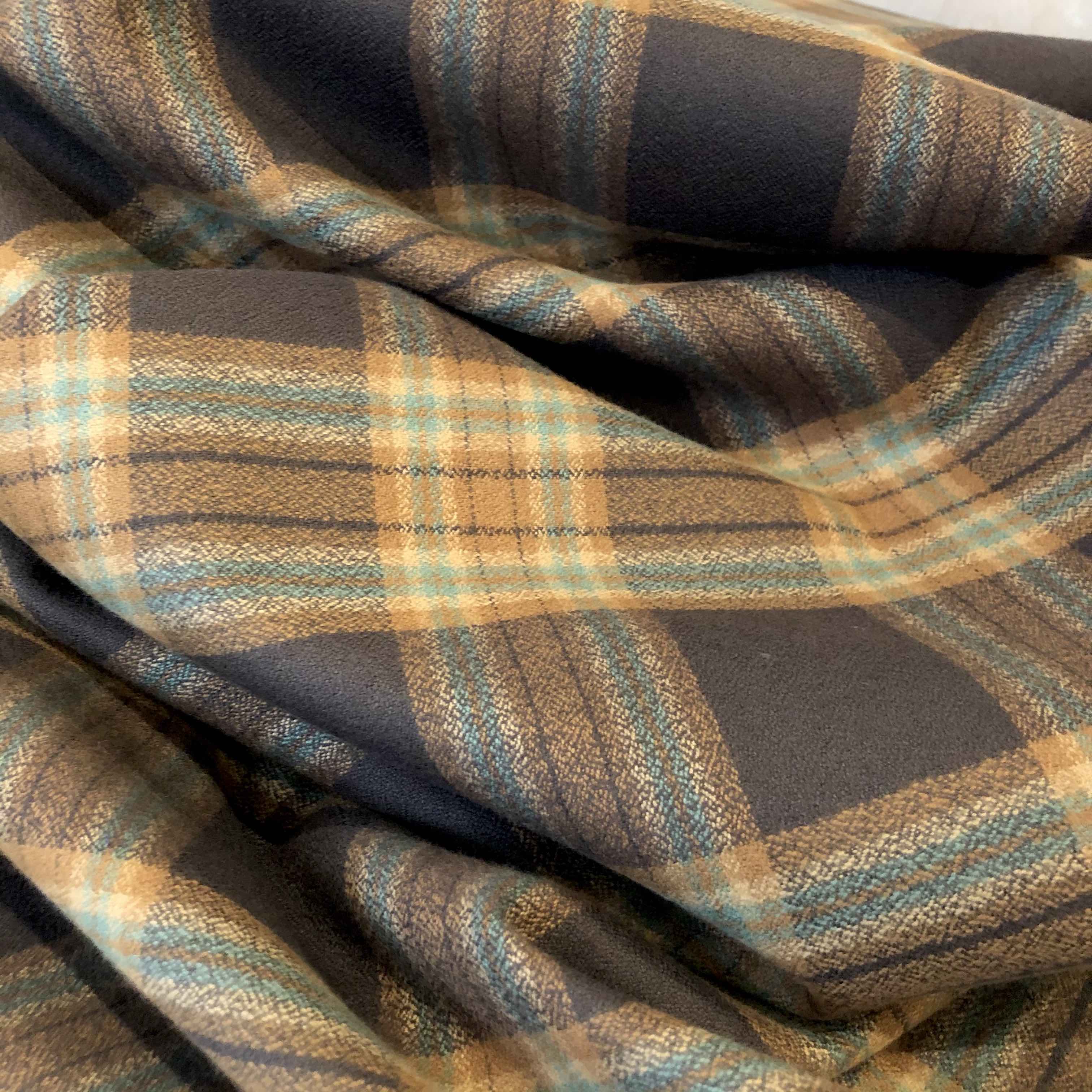 Flannel - Mammoth Walnut Plaid