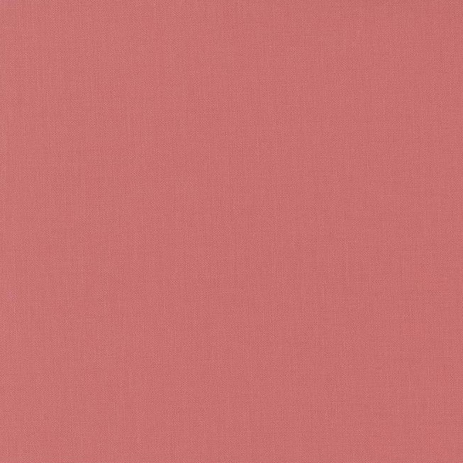 Cotton Solid - Coral Rose