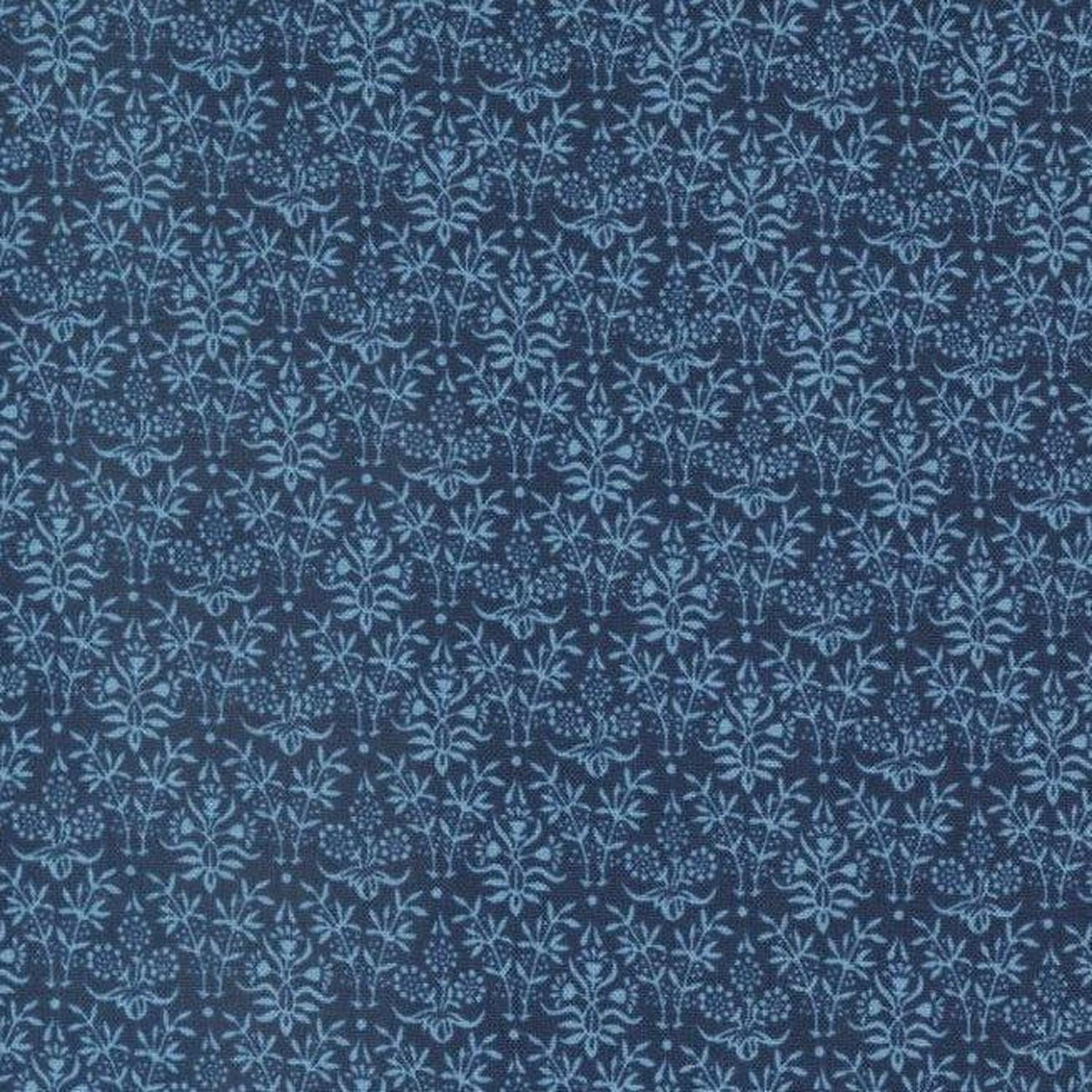 Morris Meadow - Bookbinding Woad - Cotton