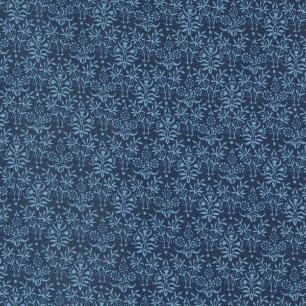 Morris Meadow - Bookbinding Woad - Cotton