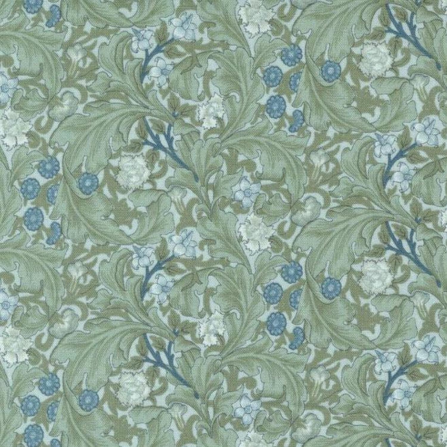 Morris Meadow - Leicester Aquamarine - Cotton